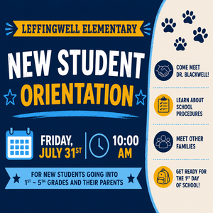 New Student Orientation