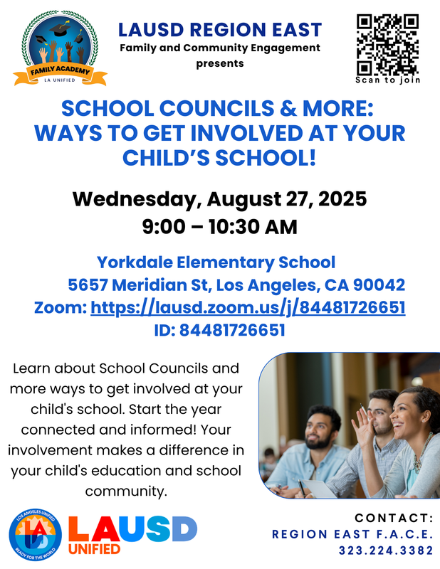 Family & Community Engagement Workshops