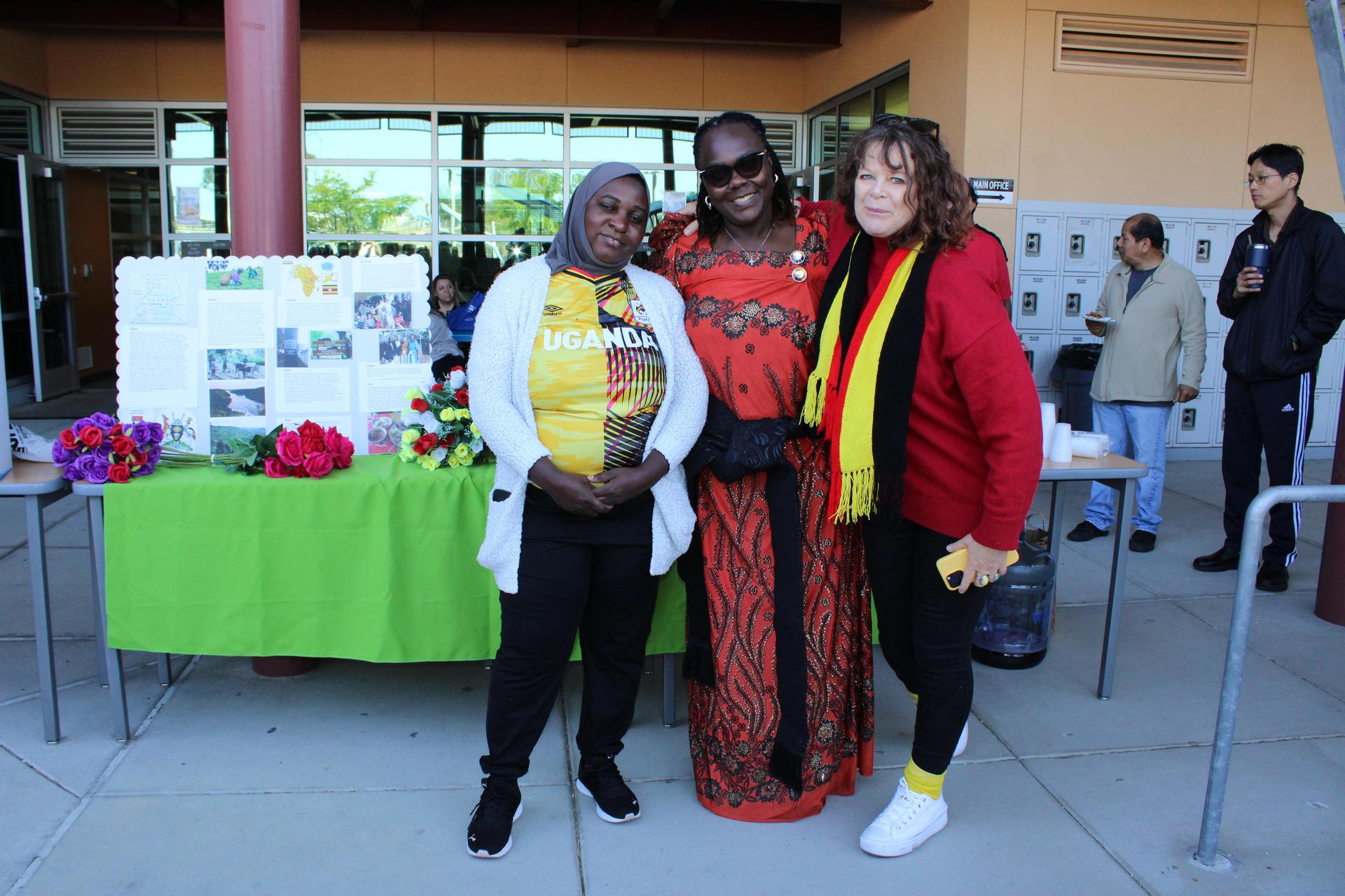 Students at the EVSC Student Council Multicultural Event