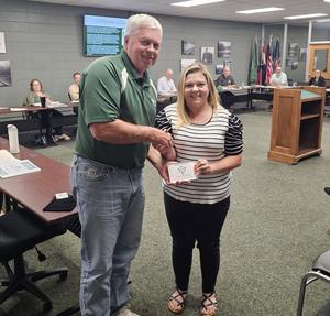 Mrs. Anna Vandever, September MVP