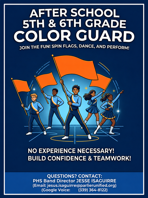 Color Guard Flyer