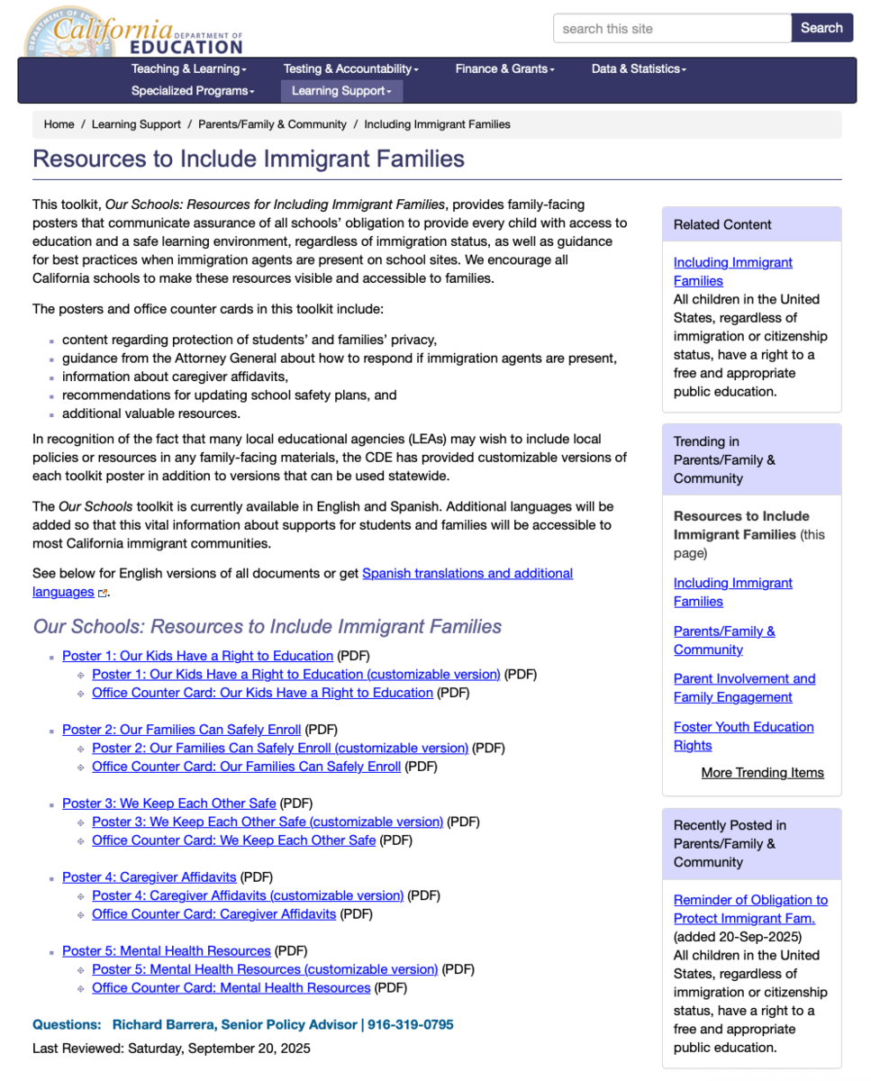 CDE Our Schools Toolkit