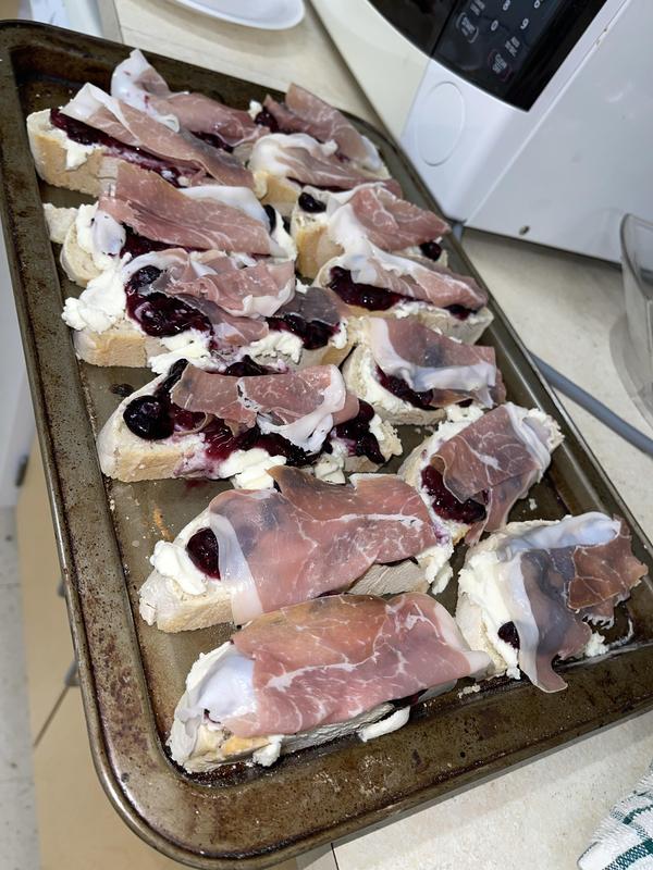 Blueberry Bruschetta