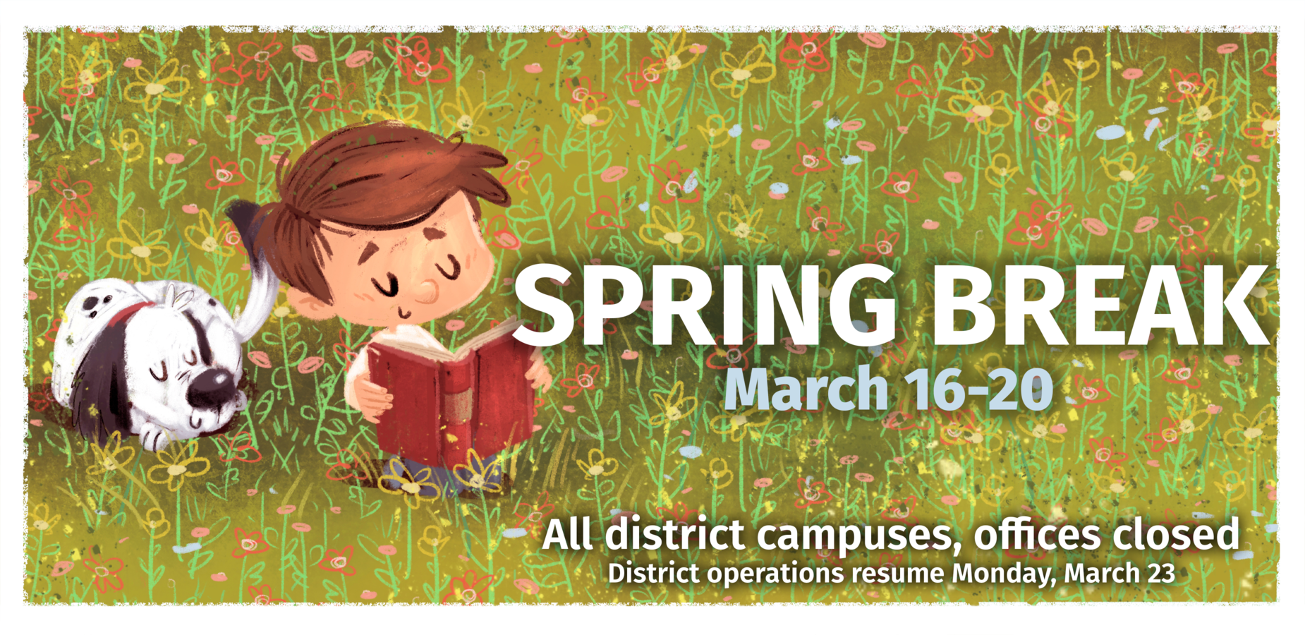 Spring Break March 16-20