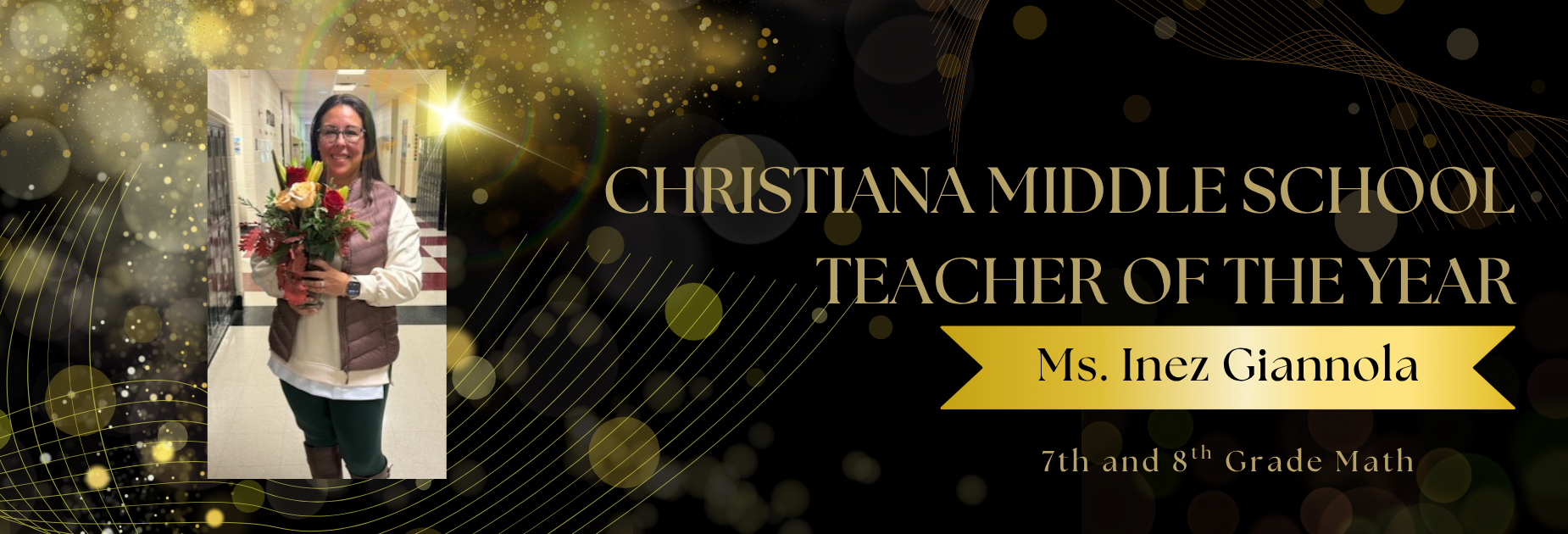 CHMS Teacher of the Year - Inez Giannola
