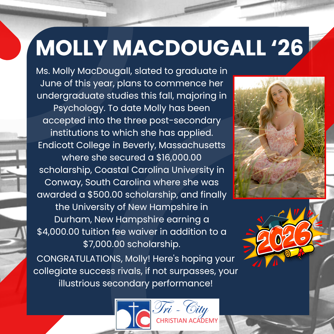Molly MacDougall college acceptance