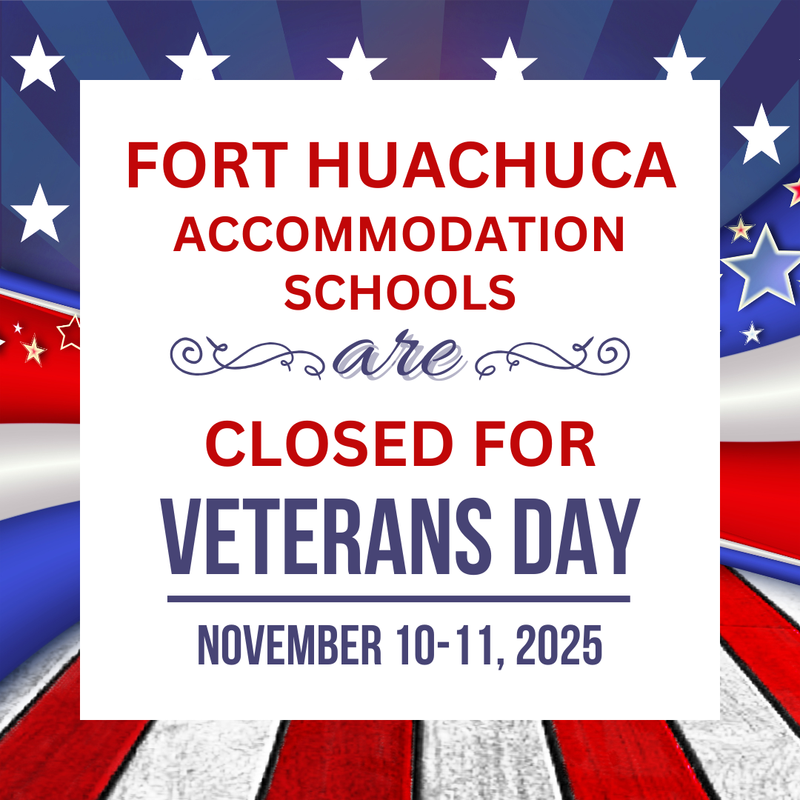 Closed for Veterans Day flyer