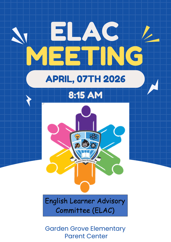 ELAC Meeting 4.7.26