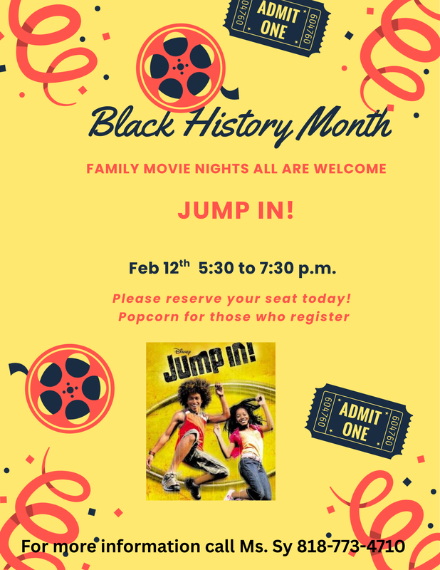Black History Month Celebration Family Movie Night Featured Photo