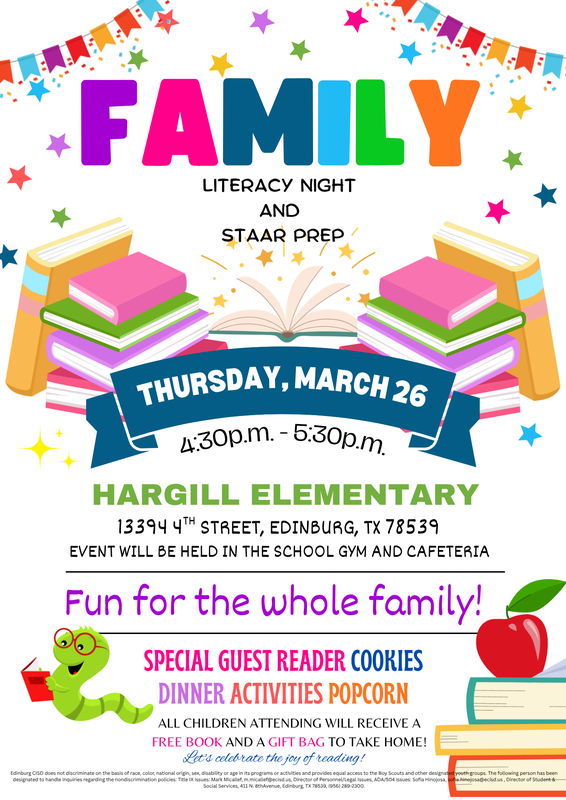 Literacy Night English