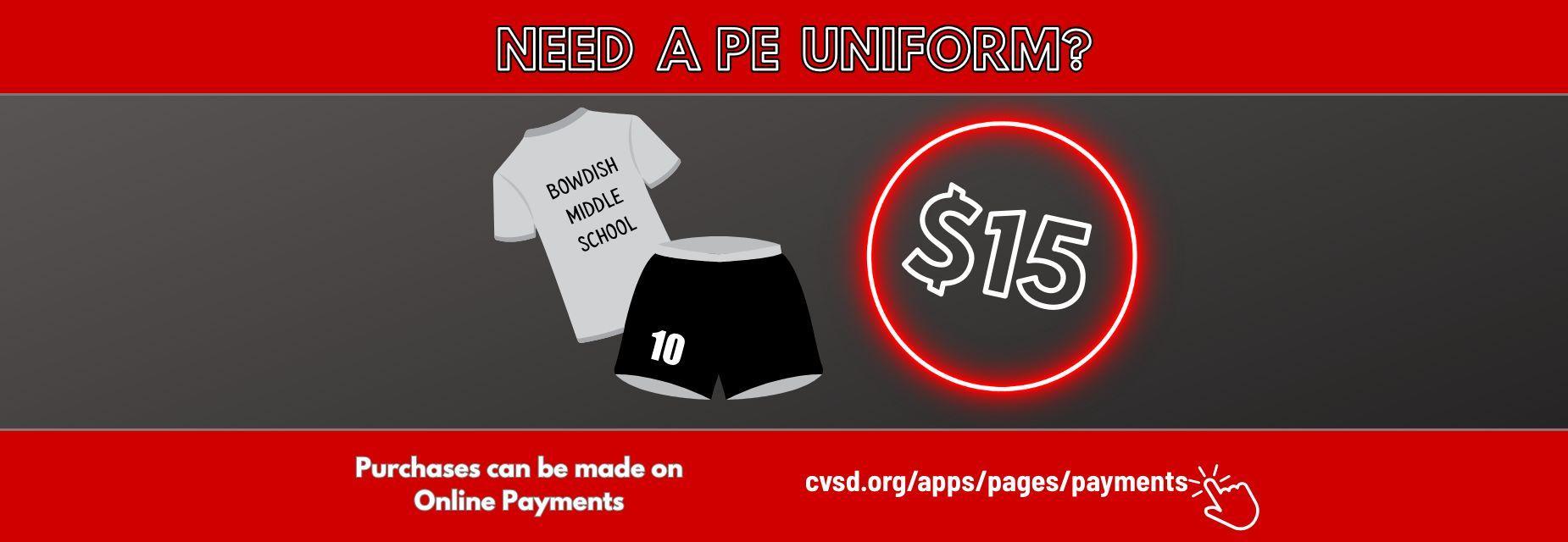 PE Uniforms
