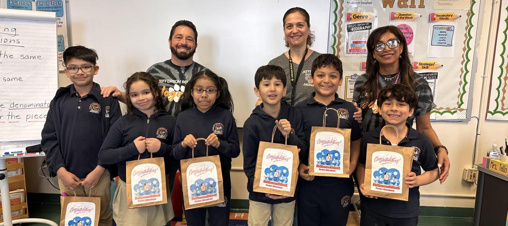 Jefferson School students