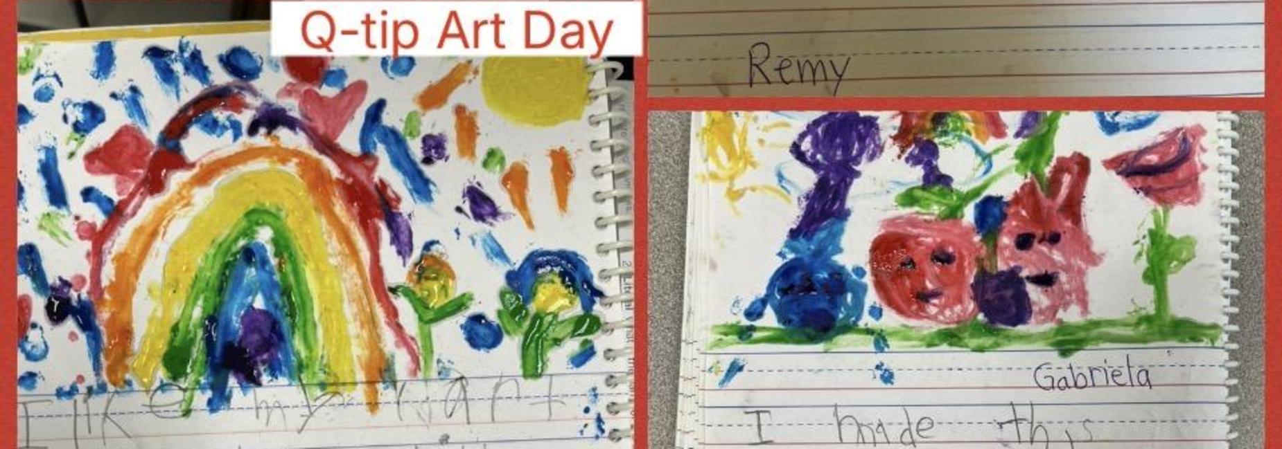 Qtip art day