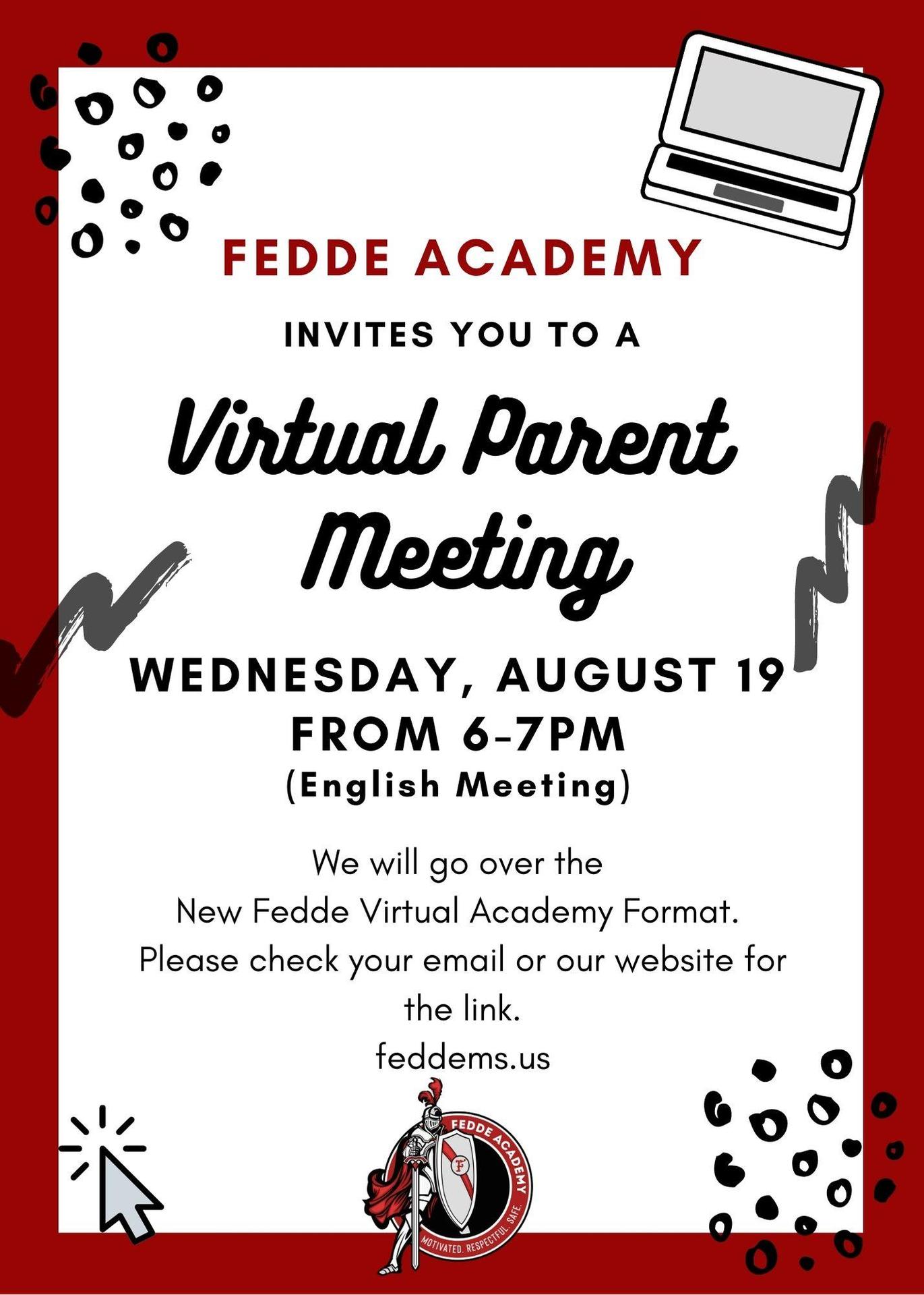 Virtual parent meeting