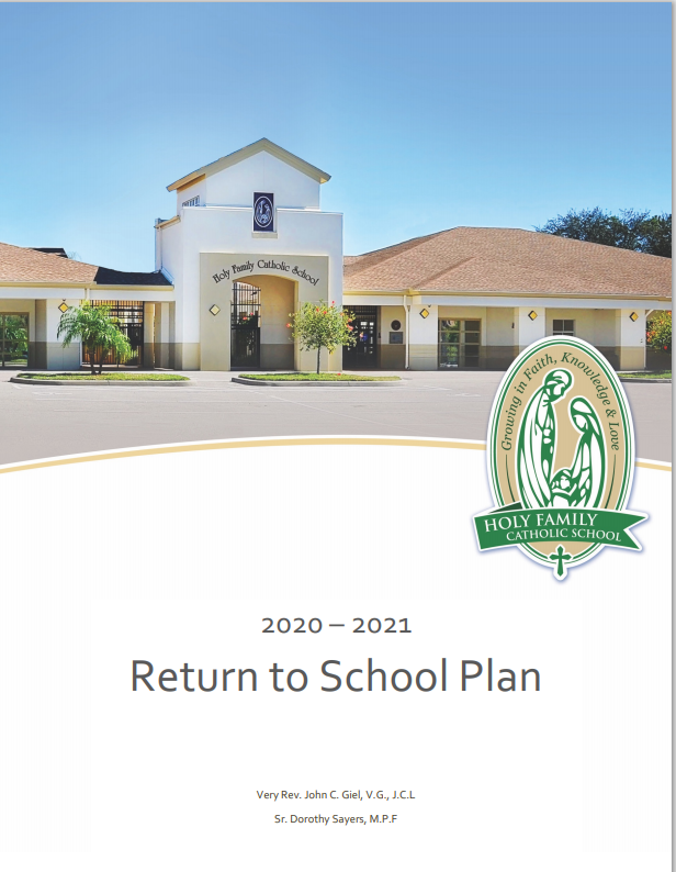 Return To School Plan 2020-2021 Featured Photo