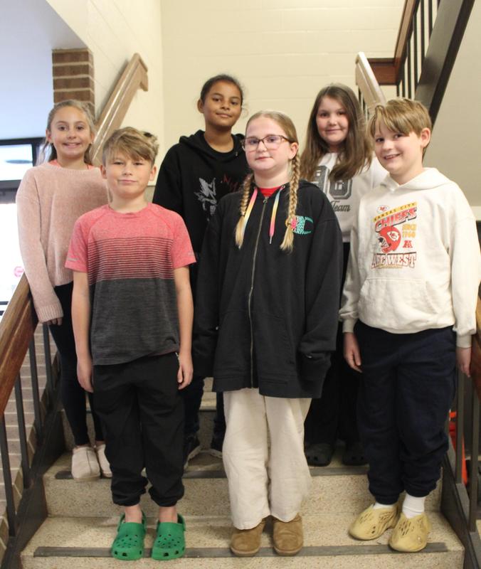 Six students who are performing in the "Magic Moments" concert.