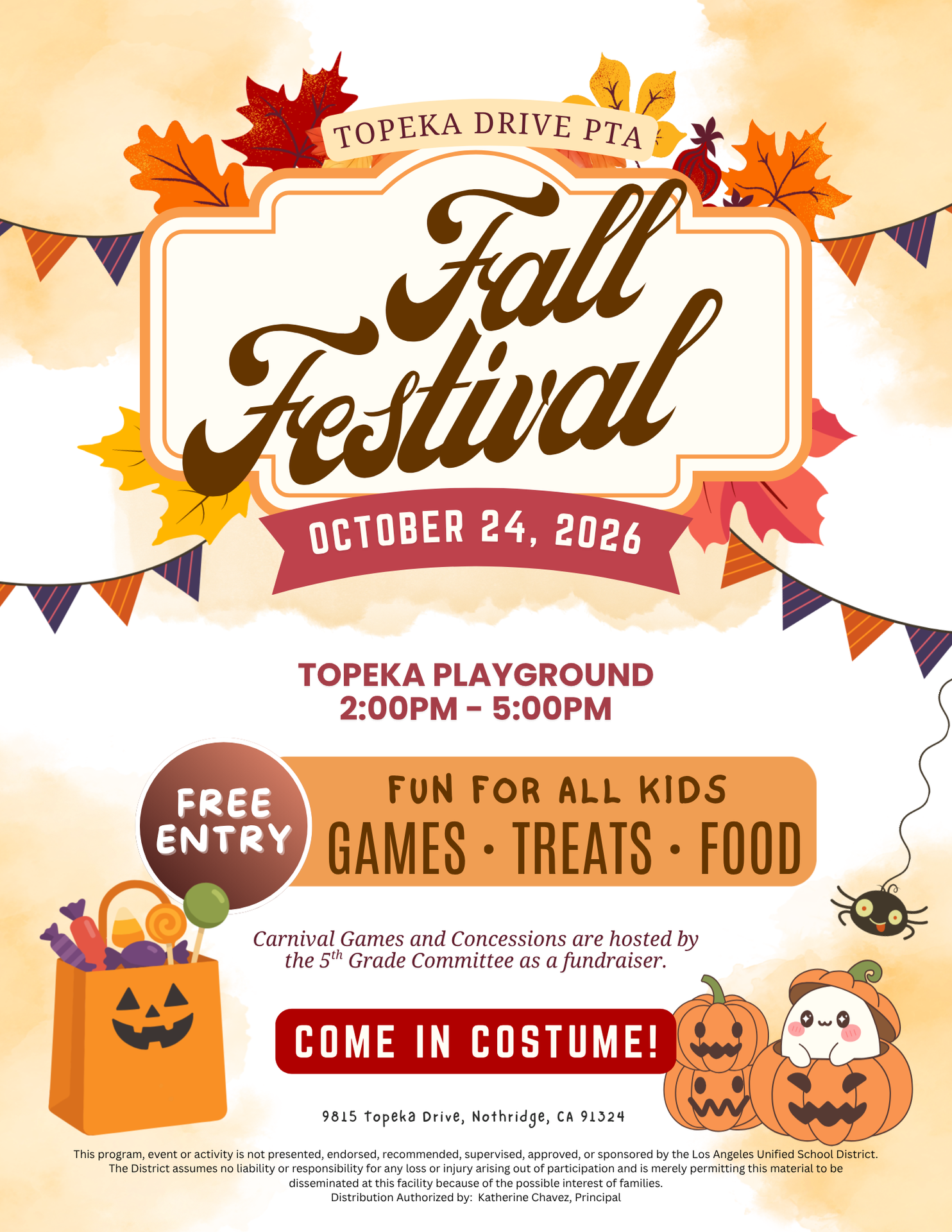 Fall Festival Flyer