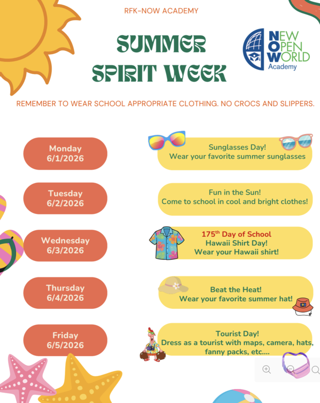 Spirit Week Flyer