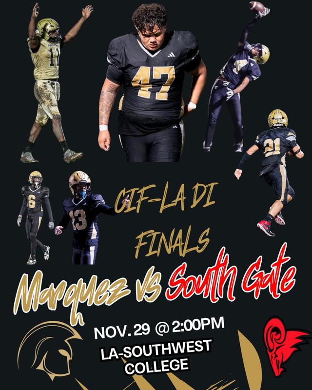 Marquez Football Advances to CIF-LA Division I Finals /El equipo de Fútbol Americano de Marquez pasa a la Final de la CIF-LA División I