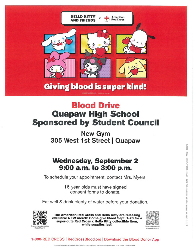 BLOOD DRIVE - SEPT 2