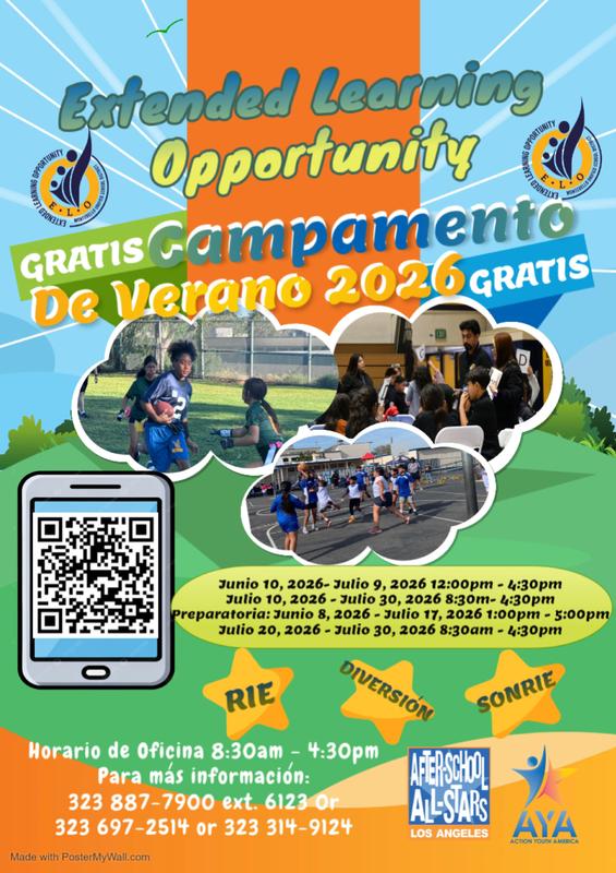 AYA Summer Camp Spanish