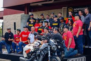 LaVergne High welding students chosen to convert Harley Davidson dirt track motorcycle