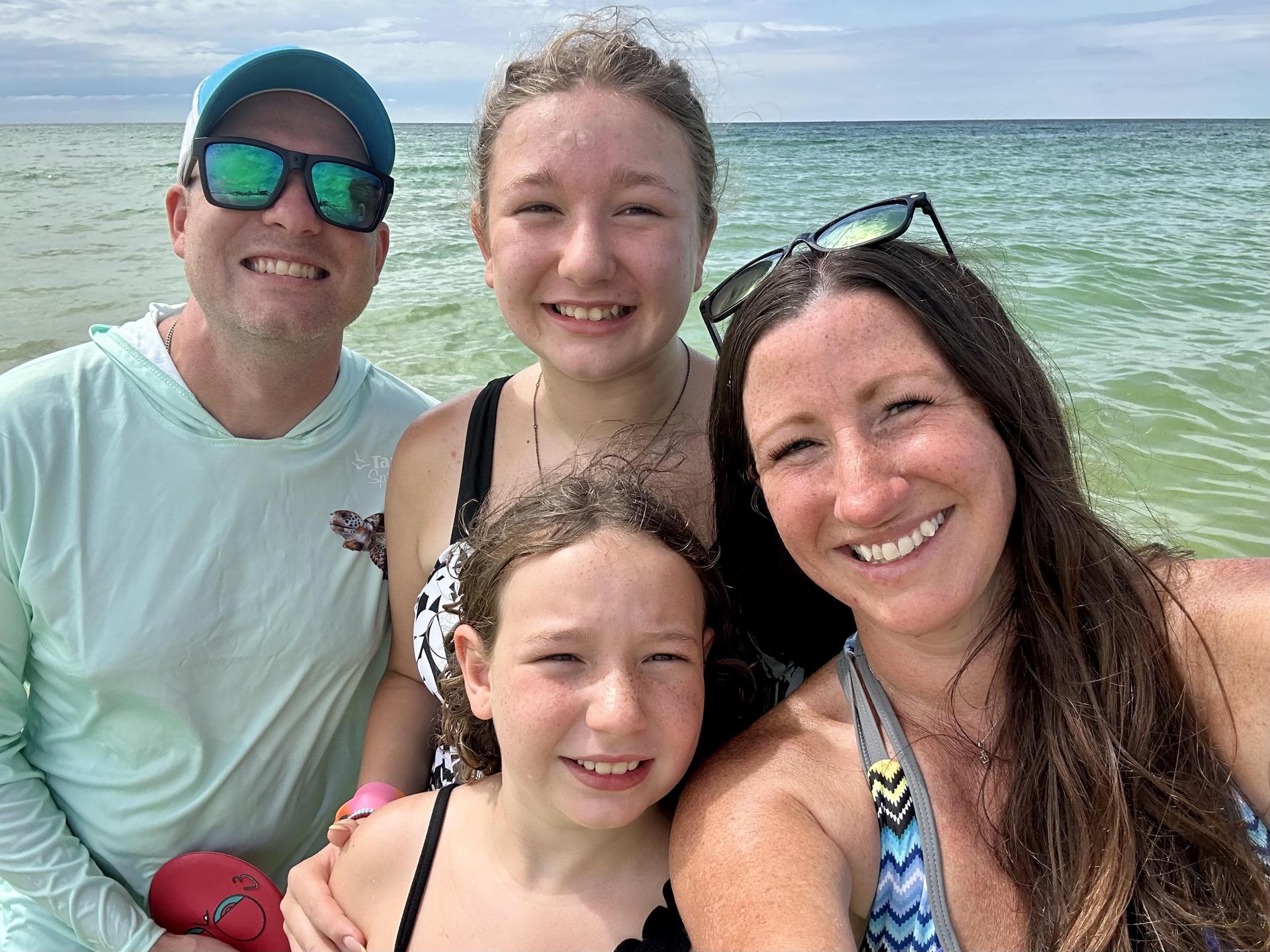 Beach family pic