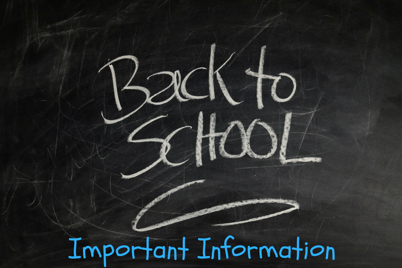 back to school information