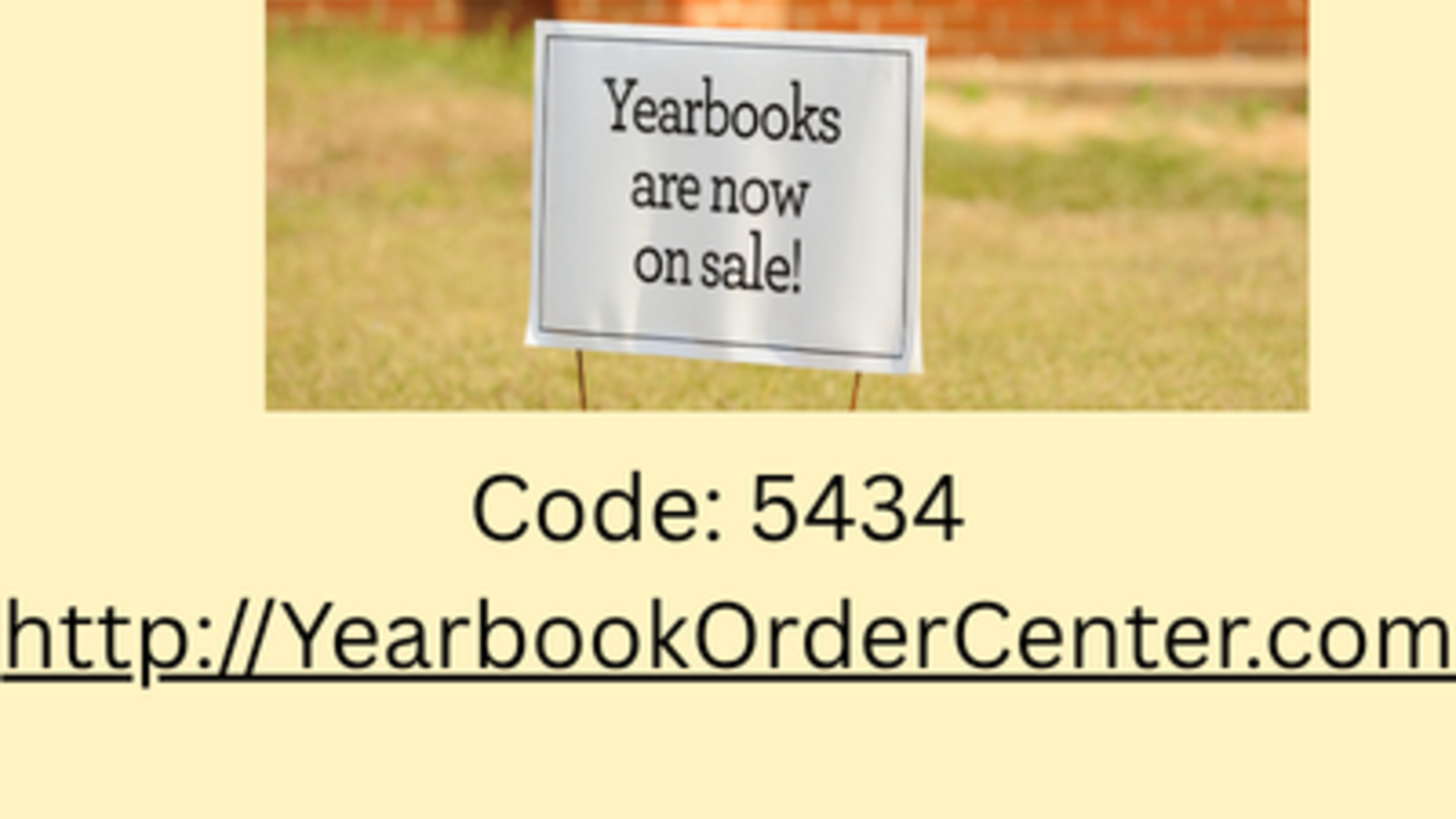 Yearbooks on sale