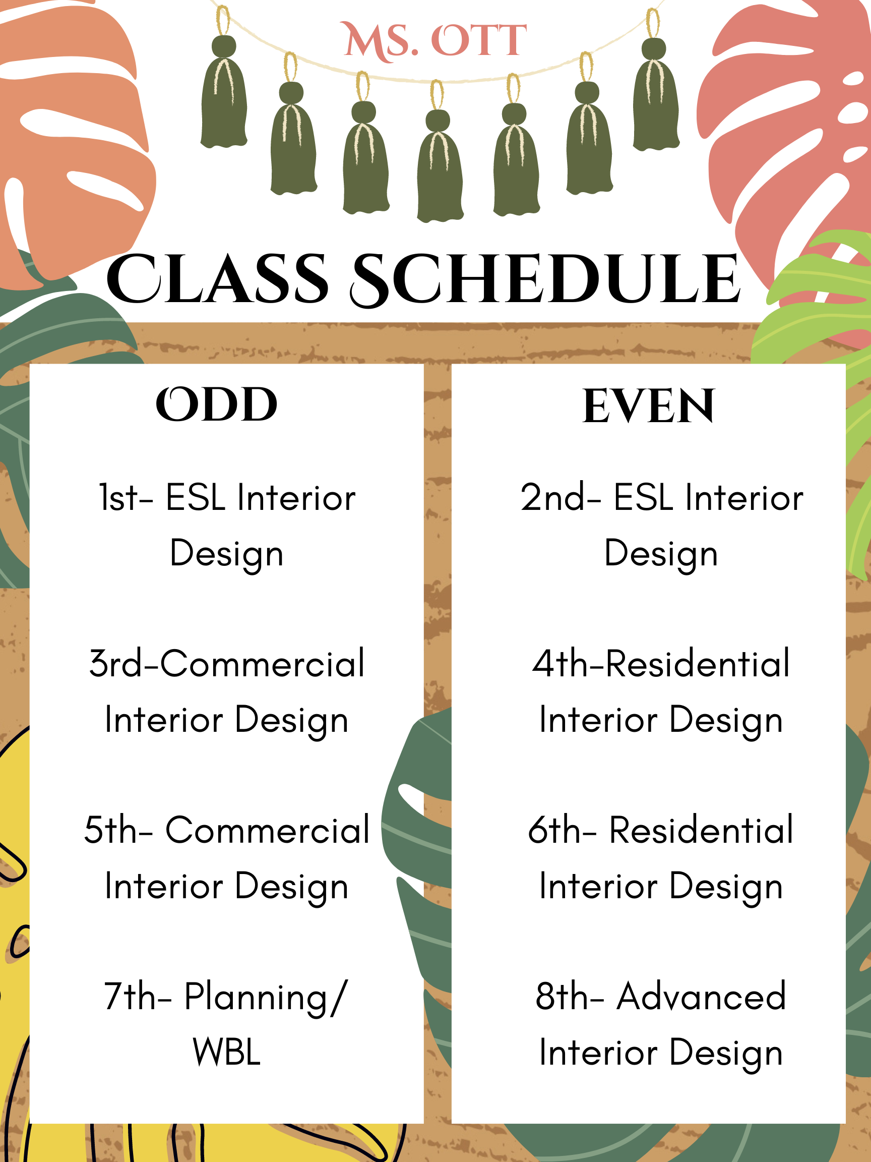 SHS Bell Schedule +Class Schedule โ Carrie Ott โ Smyrna High School SHS Bell Schedule +Class Schedule โ Carrie Ott โ Smyrna High School