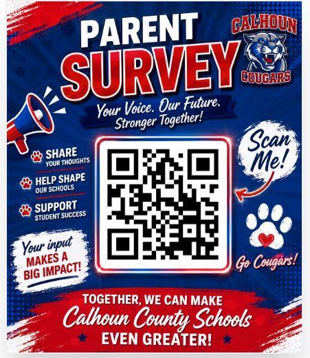 Beginning of Year Parent Survey Barcode to take survey