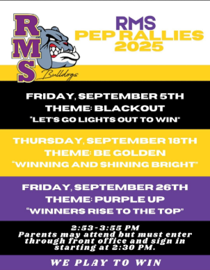RMS 2025 Pep Rallies