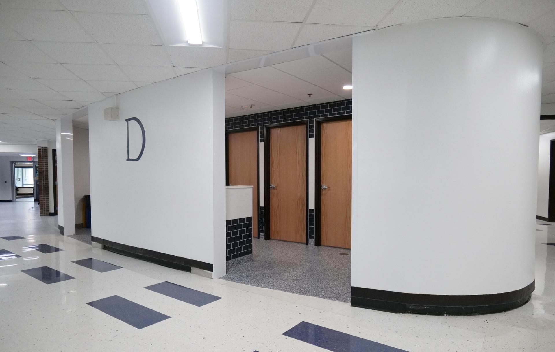 New MVU D Pod Bathrooms