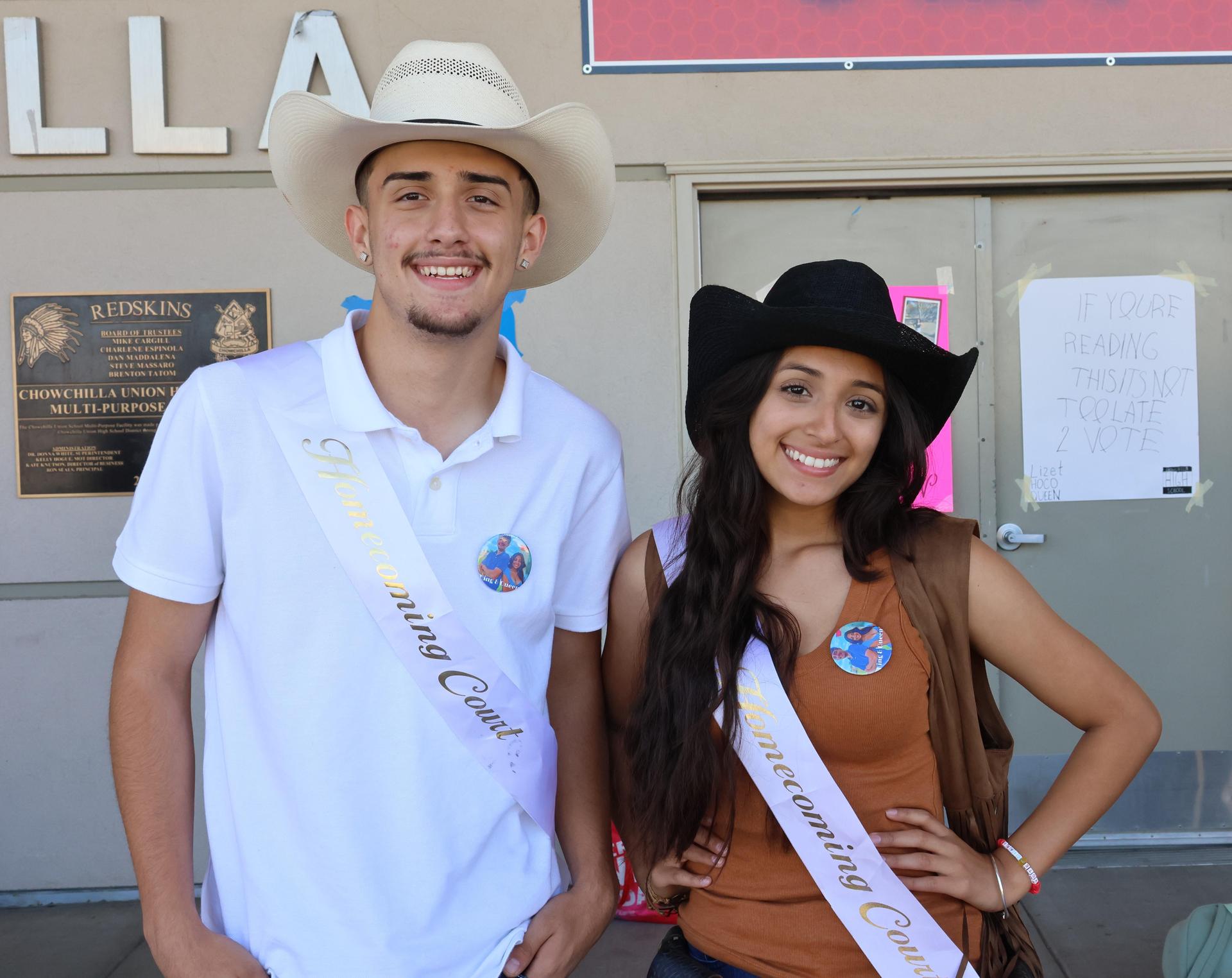 students dressed in western wear