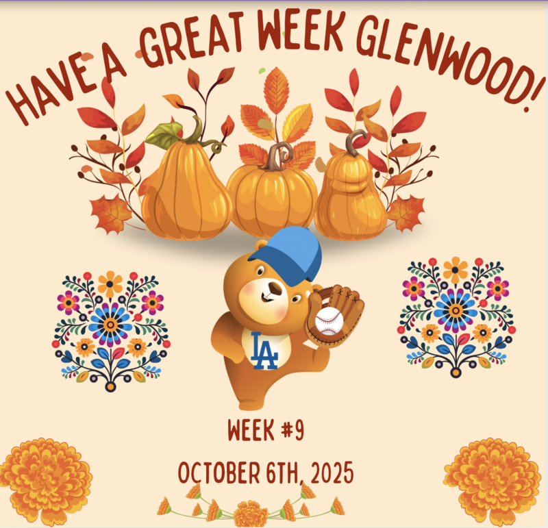 Week #9 October 6th-10th 2025