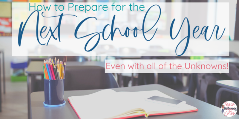 How to prepare for the Next School Year - 2020-2021