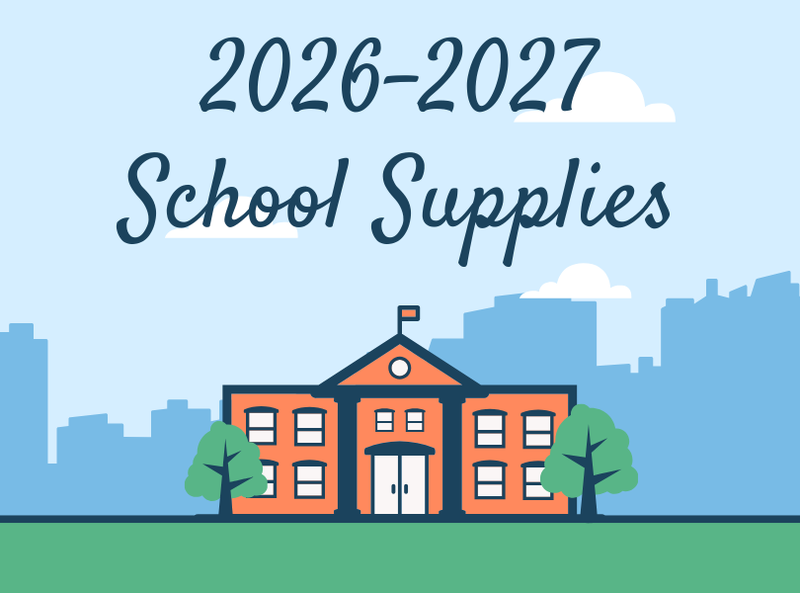 2026-2027 school supply lists NDMS
