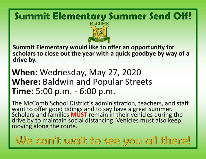 Summit Elementary Summer Send Off 2020! #ItsComeBackTime