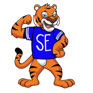 Southeast Elementary Mascot Titus the Tiger