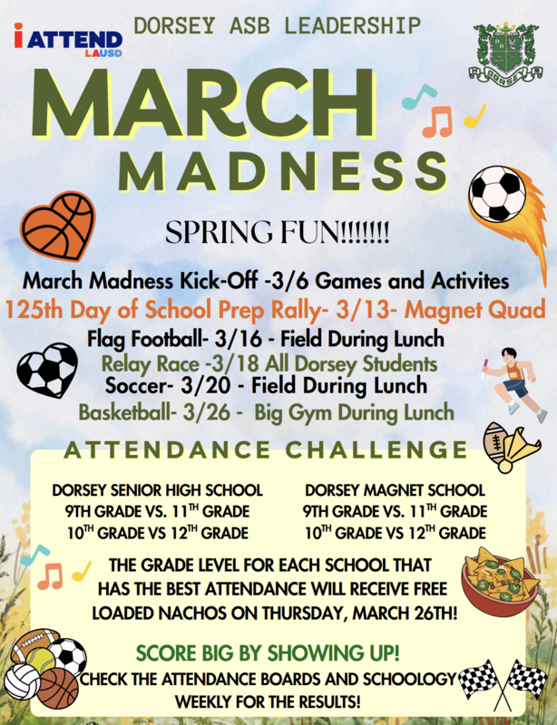 march madness flyer english