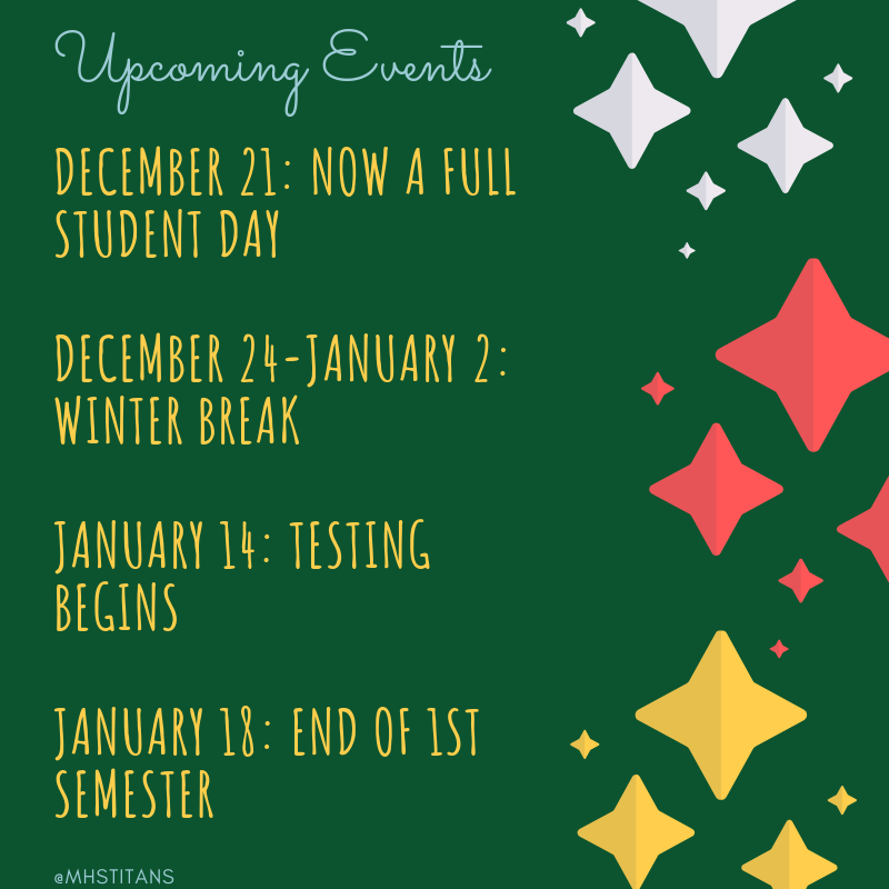 Winter Schedule
