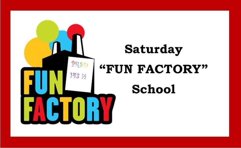 SATURDAY FUN FACTORY REGISTRATION