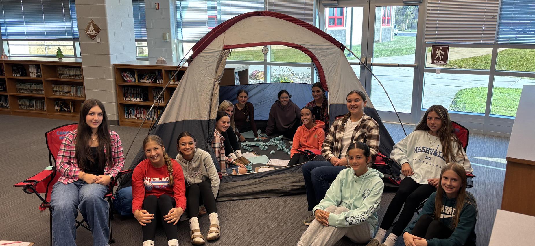 Camping in Math Class