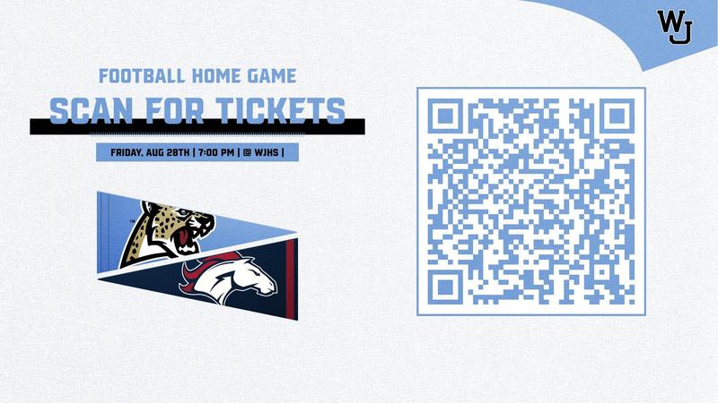 QR Code for football game tickets