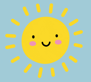 Sparkling sun