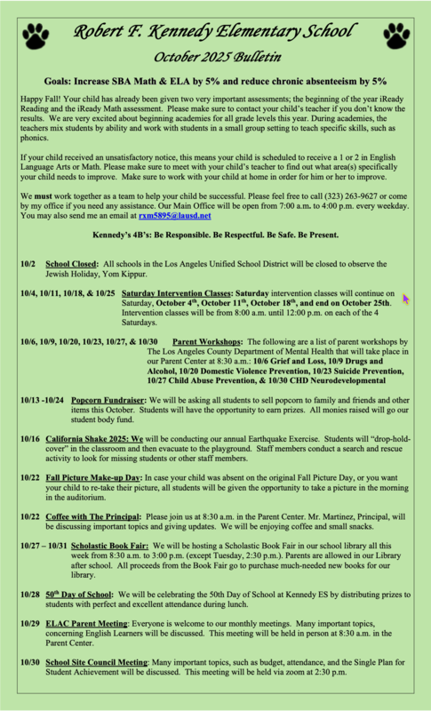 October 2025 Newsletter