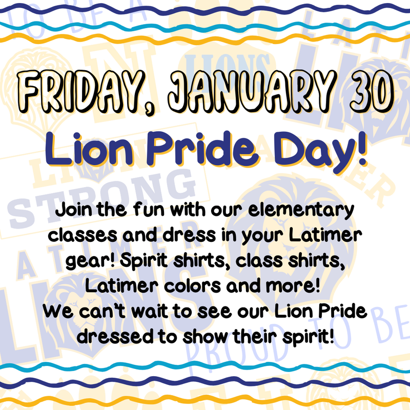 Elementary Spirit Day - Lion Pride Day! Thumbnail Image