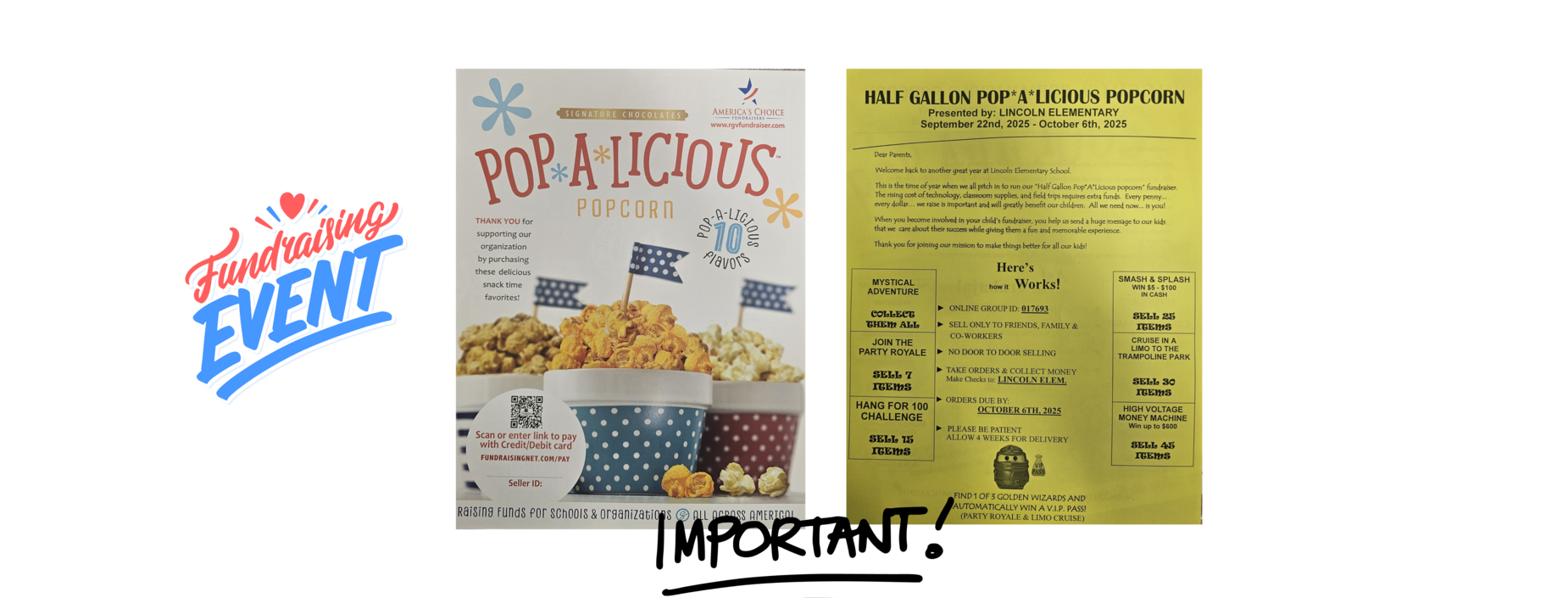 Popcorn Fundraiser