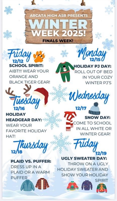 Winter Week, Dec 12th-19th