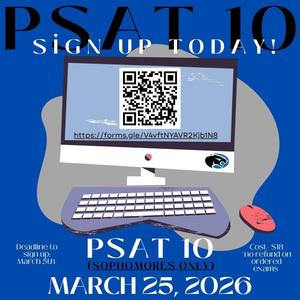 PSAT10 informational flyer